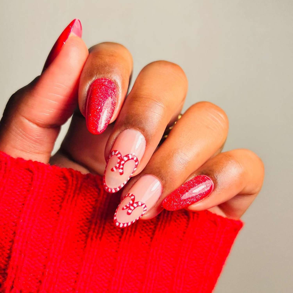 Nail Art Natal 2025 Candy Cane Hearts Chrome Indonesia: 7 Tren Positif & Wajib Coba untuk Tampilan Glamour!