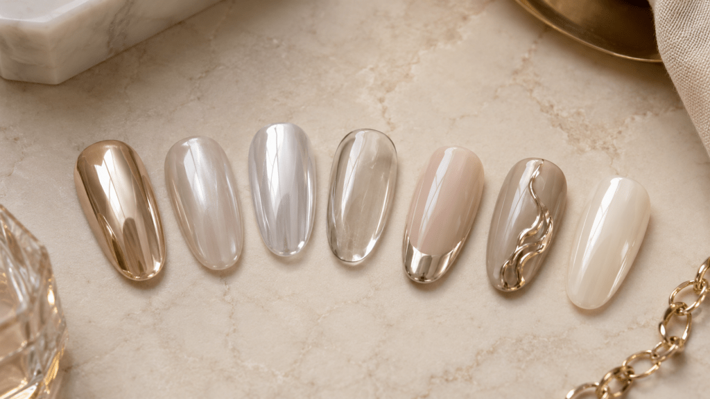 Neutral Chrome Jadi Tren Nail Art Paling Dicari Musim Panas Ini