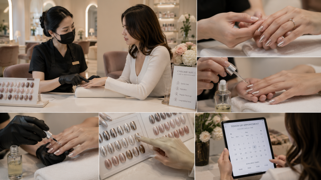 Nail Art 2026 Ternyata Makin Canggih dengan Chrome dan Aksen 3D
